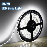 2m5m led strip light 12v 2835 cool white 60ledm smd flexible not waterproof night led lights for home room decoration