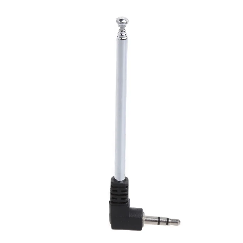 

3.5mm Radio Receiver Antenna Stainless Steel Multi-Purpose Interface FM Radio A0NE