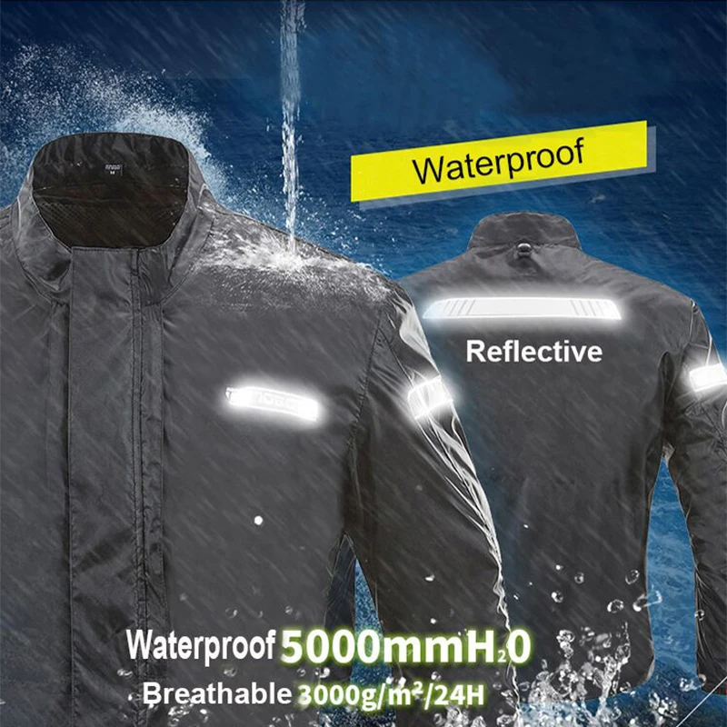 Мужские мотоциклетные водонепроницаемые теплые куртки MOTOBOY локомотивные