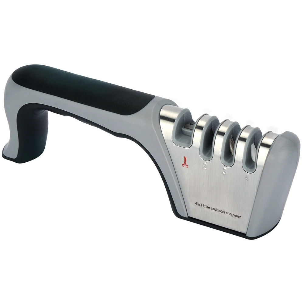 Grade 3 professional sharpener kitchen tungsten steel knife ceramic tool accessories | Sharpeners