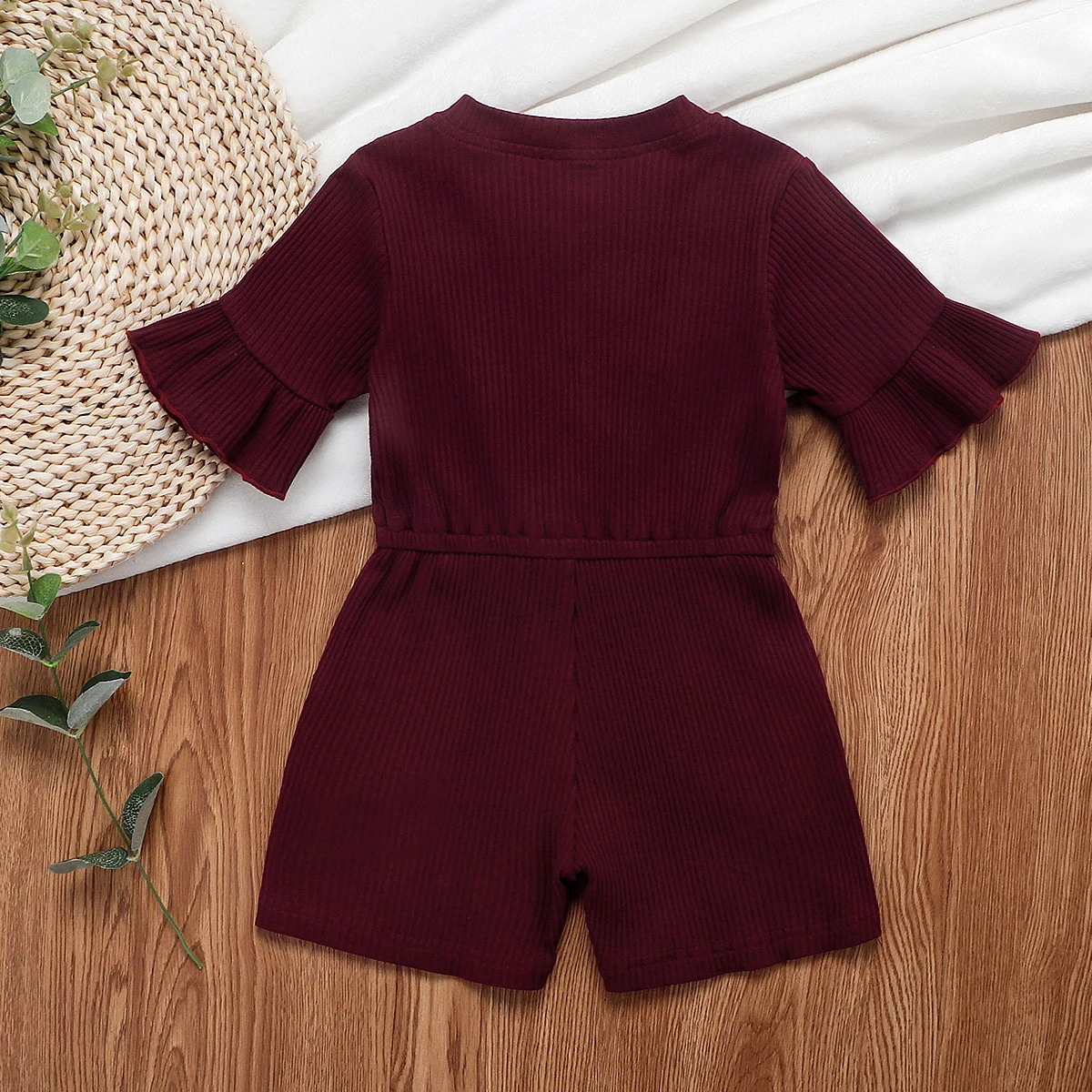 Комбинезон Детская одежда для маленьких девочек малышей Пляжный костюм с