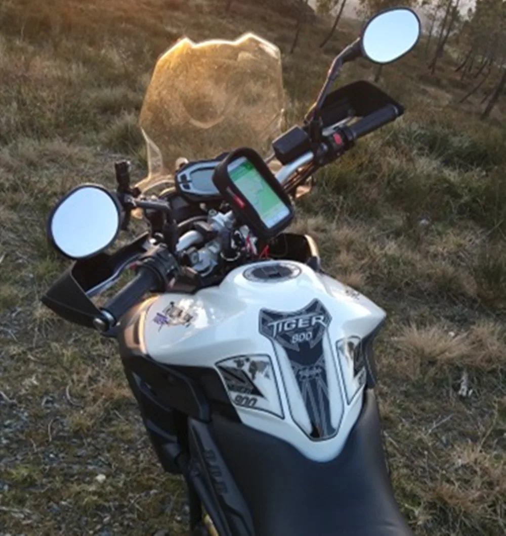 Новый мотоцикл 3D край гель топливный бак Pad рыбья кость наклейки мото защитный