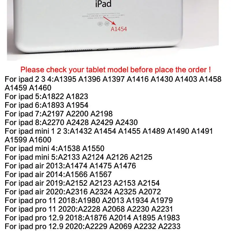 2 .  iPad 10, 2 2019 2020 iPad Pro 11 Air4 Air3 10, 5       9, 7 iPad 2 3 4 5 6 Mini 2 3 4 5 7, 9