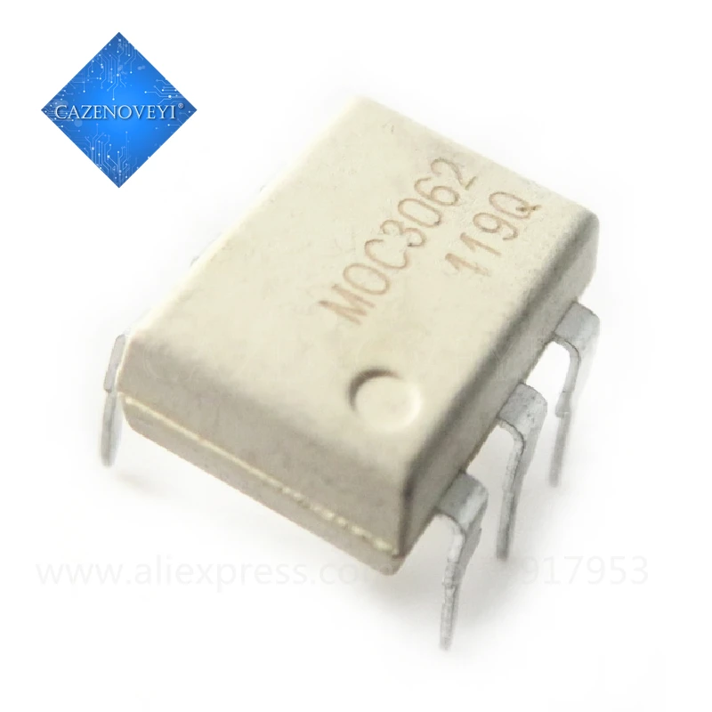 10 шт./лот MOC3051 MOC3052 MOC3061 MOC3062 MOC3063 MOC3081 MOC3082 MOC3083 MOC3033 MOC3031 DIP 6 Новый оригинал в