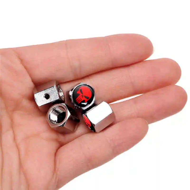 4 шт./компл. Авто колеса шины шток воздушного клапана пыльники крышки череп для