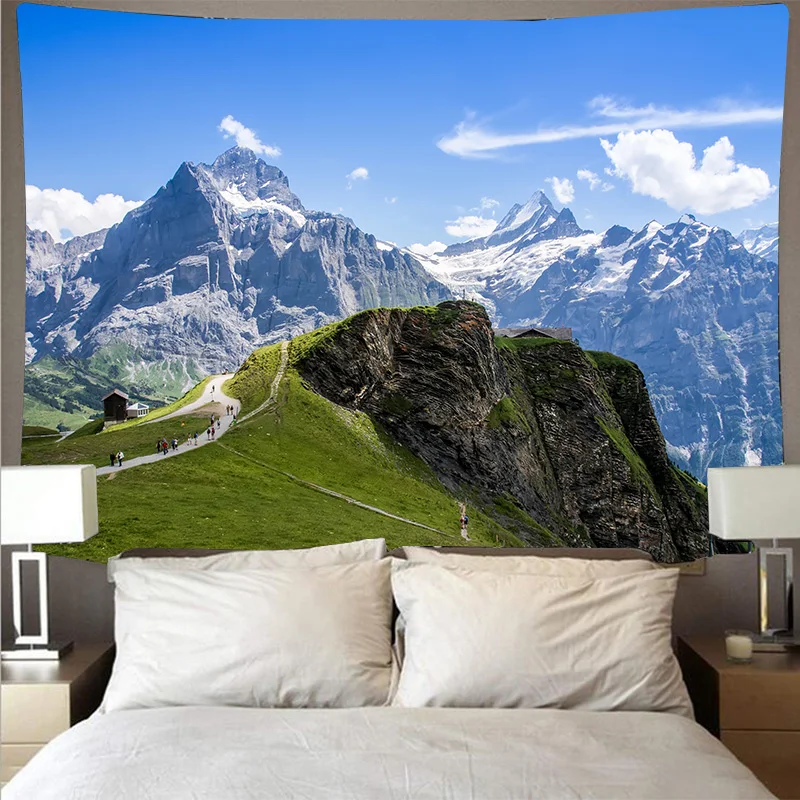 

Гобелен с горами, лесом и озером LVJIA