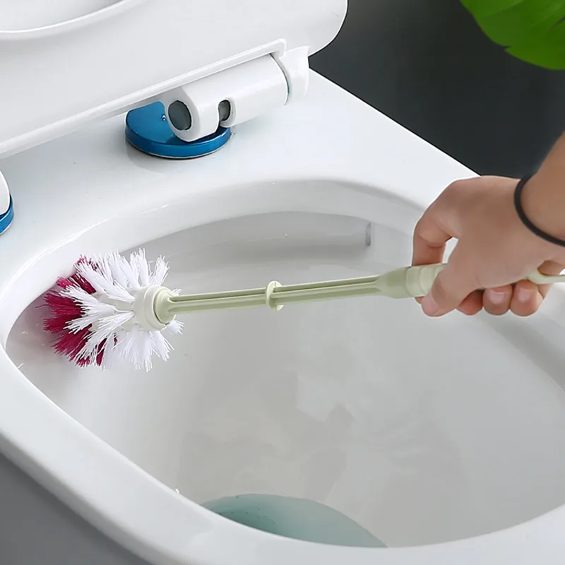 1 шт. пластиковая щётка для унитаза с длинной ручкой|Щетки унитаза| |