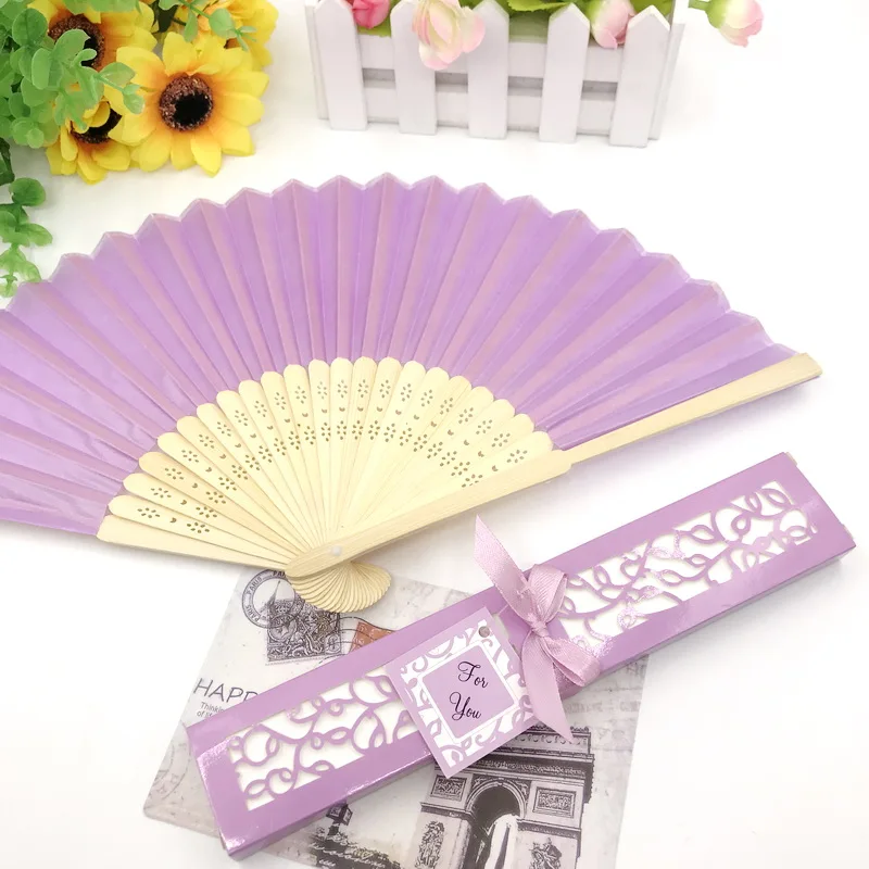 40 шт. свадебный веер в элегантной подарочной коробке с индивидуальным принтом