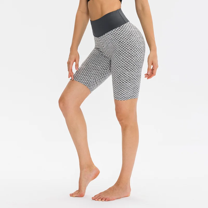 

Женские велосипедные шорты WHOUARE для спорта, фитнеса, йоги, тренажерного зала, летние короткие брюки с высокой талией, быстросохнущие женские...