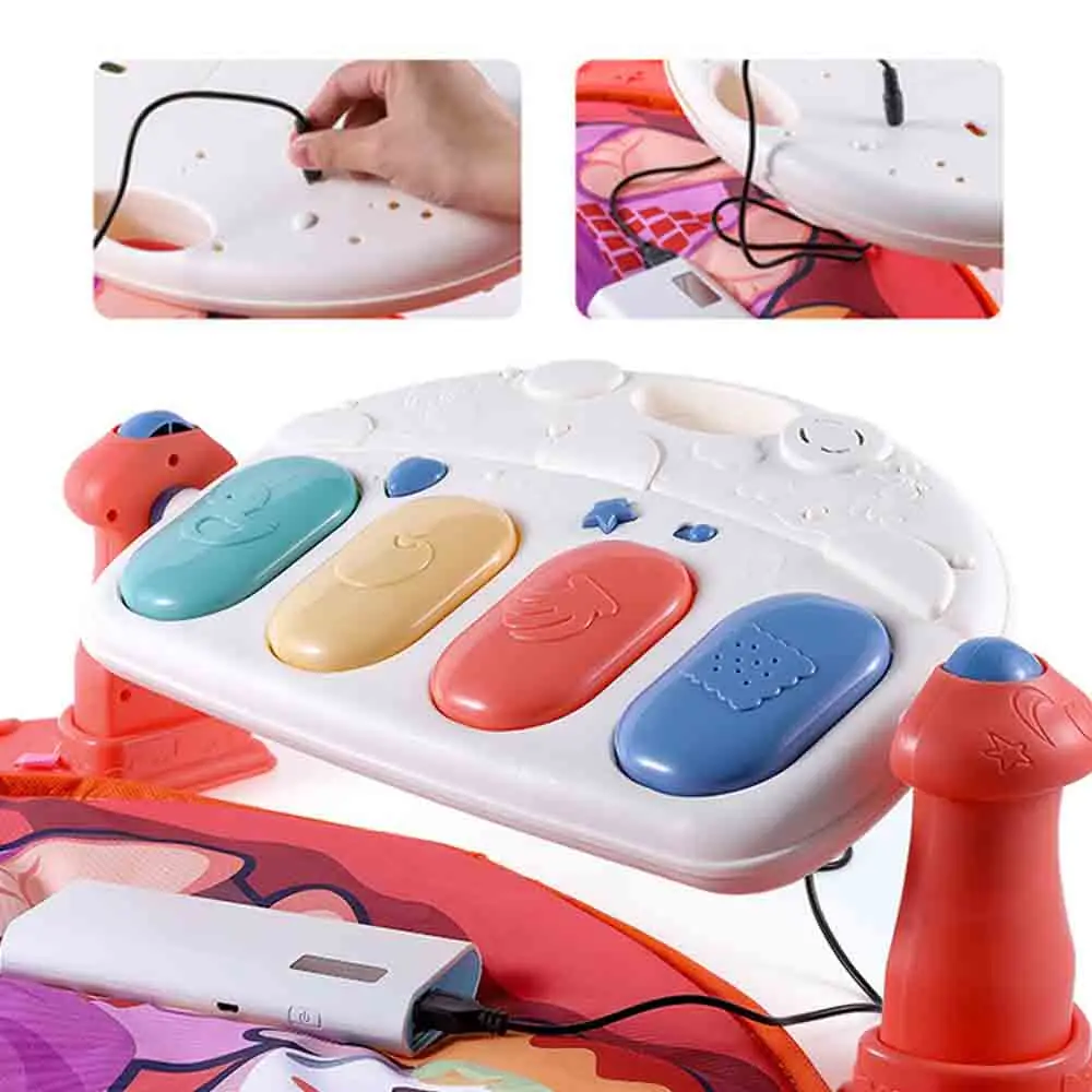 

Kids Rug Educational Puzzle Carpet With Piano Keyboard Baby Play Mat And Cute Animal Playmat Baby Gym Crawling Activity Mat Toy