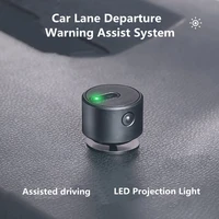 car lane departure warning assist system led projection light anti collision car safety driving universal for carssuvtruck