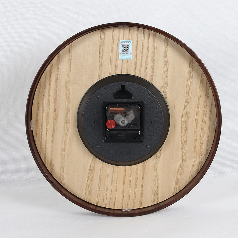 Японские и корейские деревянные настенные часы с выпуклым стеклом изогнутой