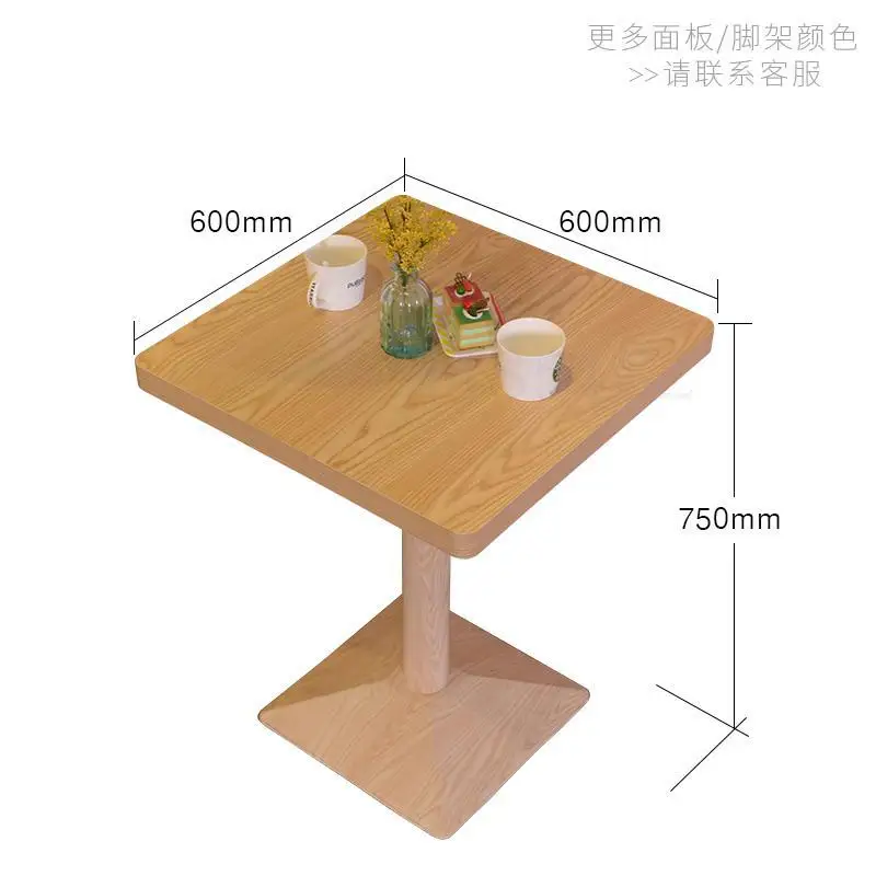 600x600x750mm 3 Чай магазин, магазин гамбургеров, Чай барные столы и стулья, кондитерский цех, кафе, ресторанов, магазин, ресторан, магазин фаст-фуда, столы и чай - Цвет: 600x600x750mm 3