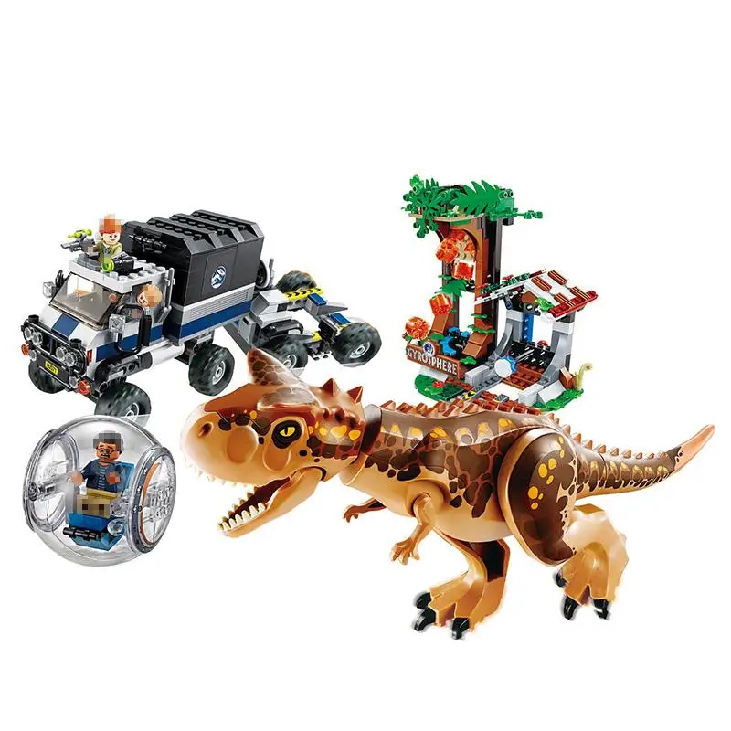 Новый конструктор Парк Юрского периода барионикс лицо Охота за сокровищами 75935