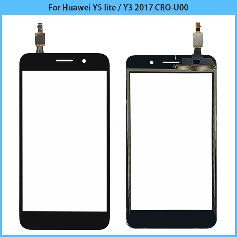 Новый сенсорный экран Y5 Lite для Huawei / Y3 2017 CRO-U00 L02 L22 сенсорная панель дигитайзер