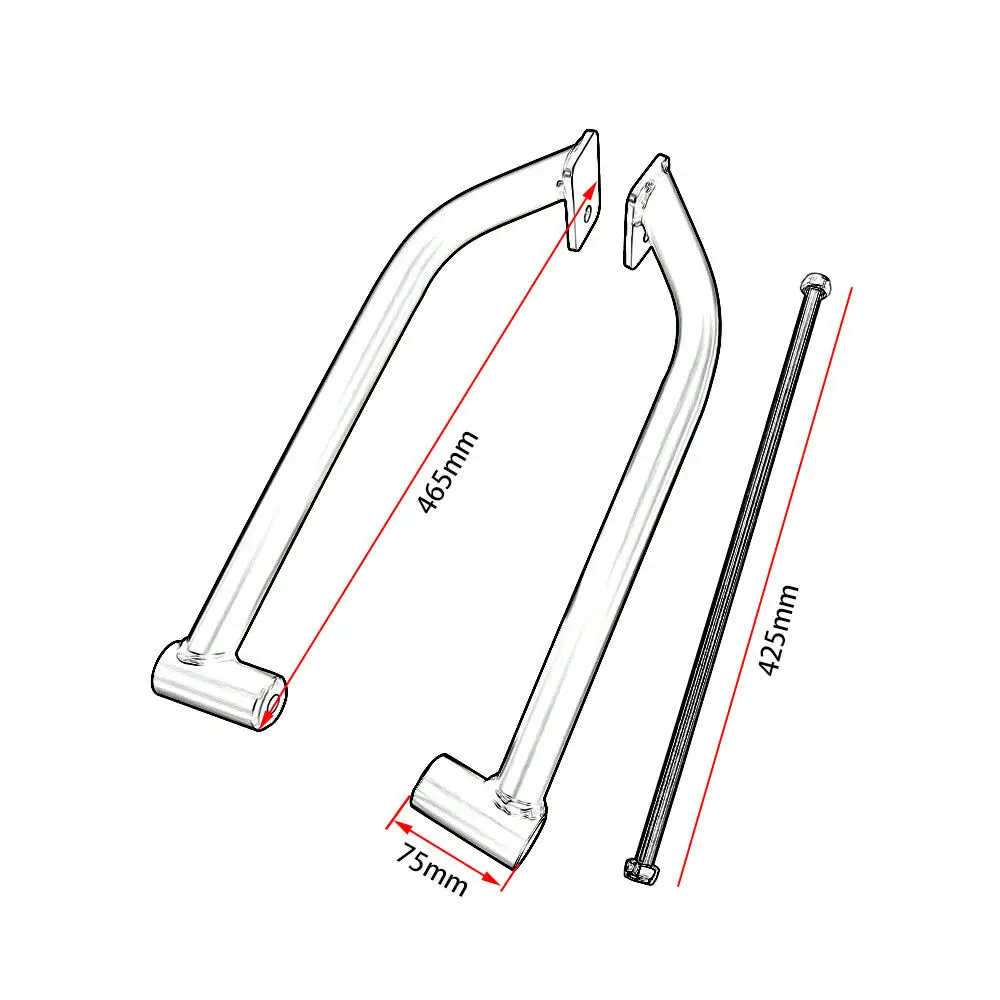 Стальной бампер краш-бар защита двигателя порода гоночный рельс Защита тела для