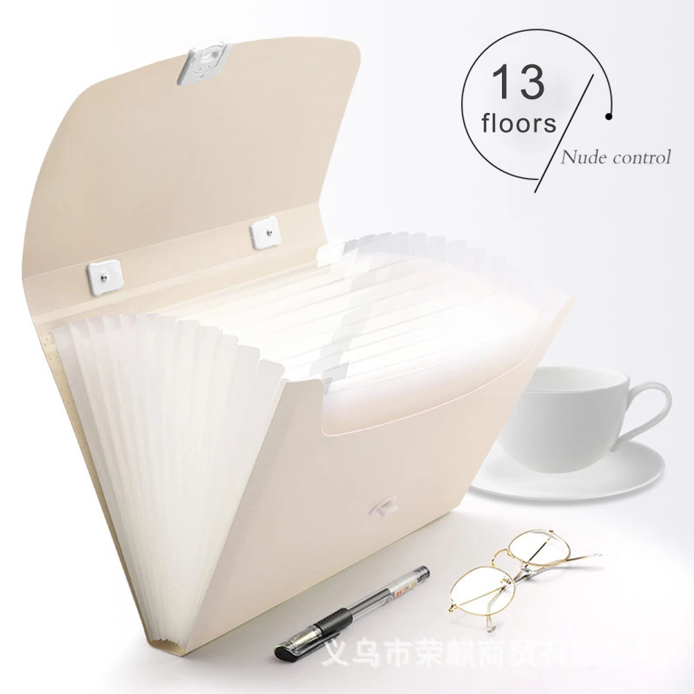 Папка для документов 13 сетки офисная папка A4 размер Бумага Органы коробка ручной