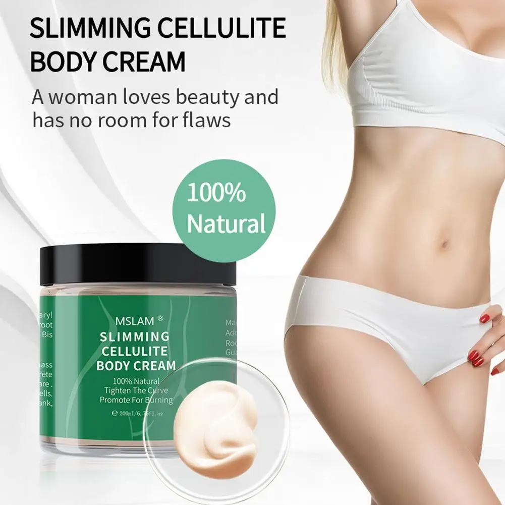 

Fat Burning Body Cream Fat Loss Slimming Leg Arm Belly Lose Reduction Weight Fat 200g Cream Massage A9Z0