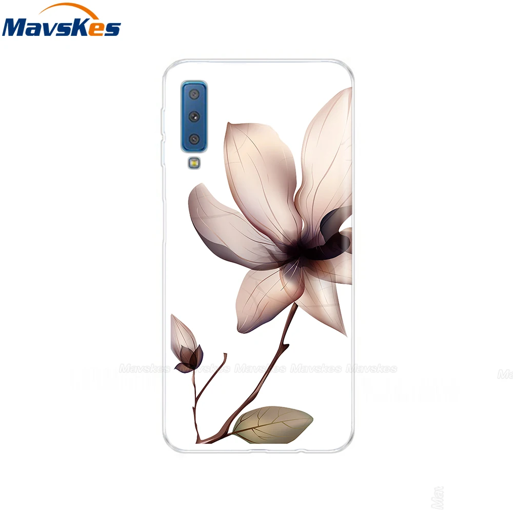 6 Силиконовый чехол для samsung Galaxy A7 чехол A750 A750F чехол 6,0 'TPU чехол для телефона samsung A 7 750 750F Fundas Coque - Цвет: 6