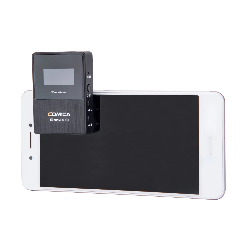 

Comica BoomX-D D2 Microphone Wireless Transmitter Kit Mini Cellphone Microfon Receiver Digital 2.4G condenser stereo mic vs mic