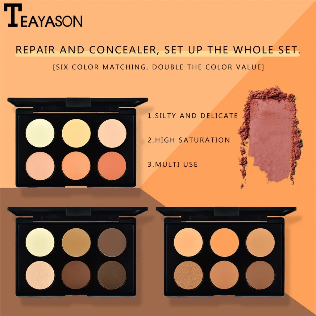 Макияж лица прессованная пудра румяна для щек Румяна гладкий контур основа Пудра