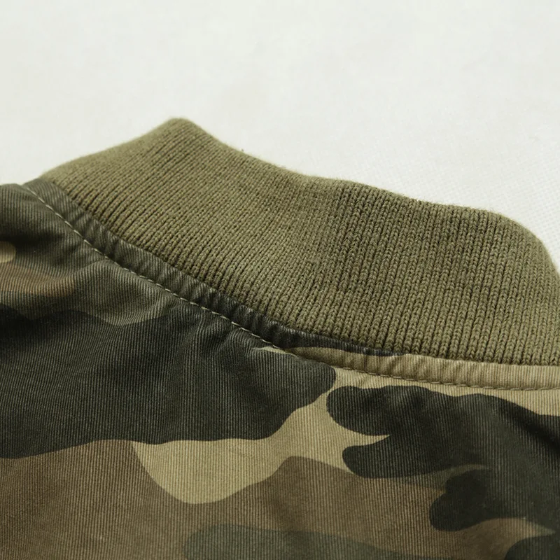 

iSurvivor 2021 New Camouflage Men's Jacket Stand Collar Top Slim Jacket Men's Casual Comfortable Hot Style Youth