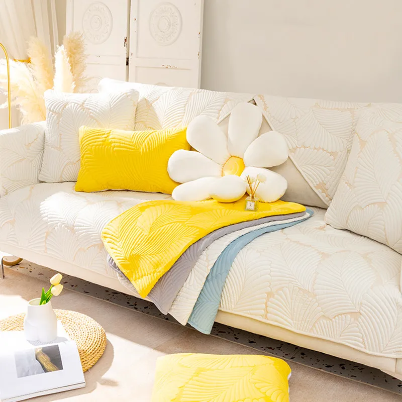 Хлопковая ткань белый чехол для дивана полотенце комбинация детской мебели