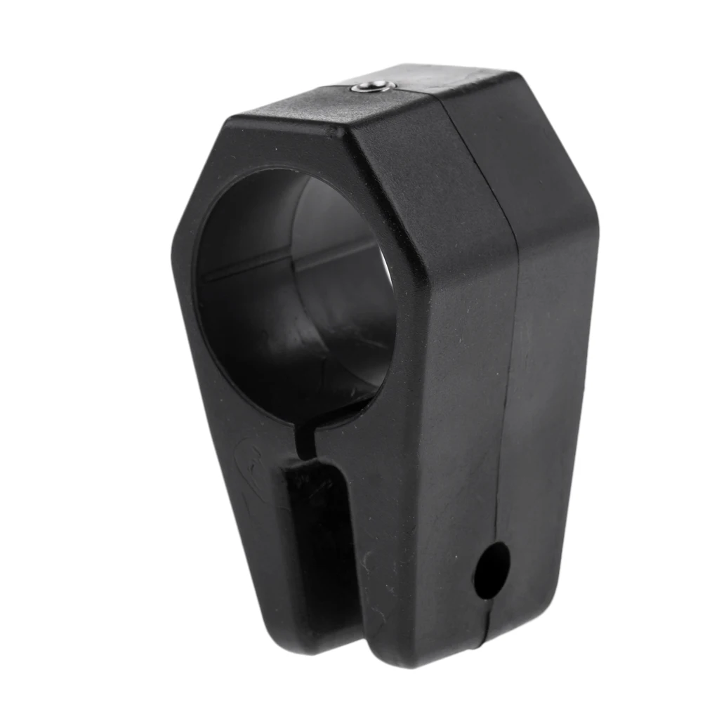 

Nylon Boat Bimini Top Hinged Jaw Side - 1 inch 25mm Tube Clips - Black