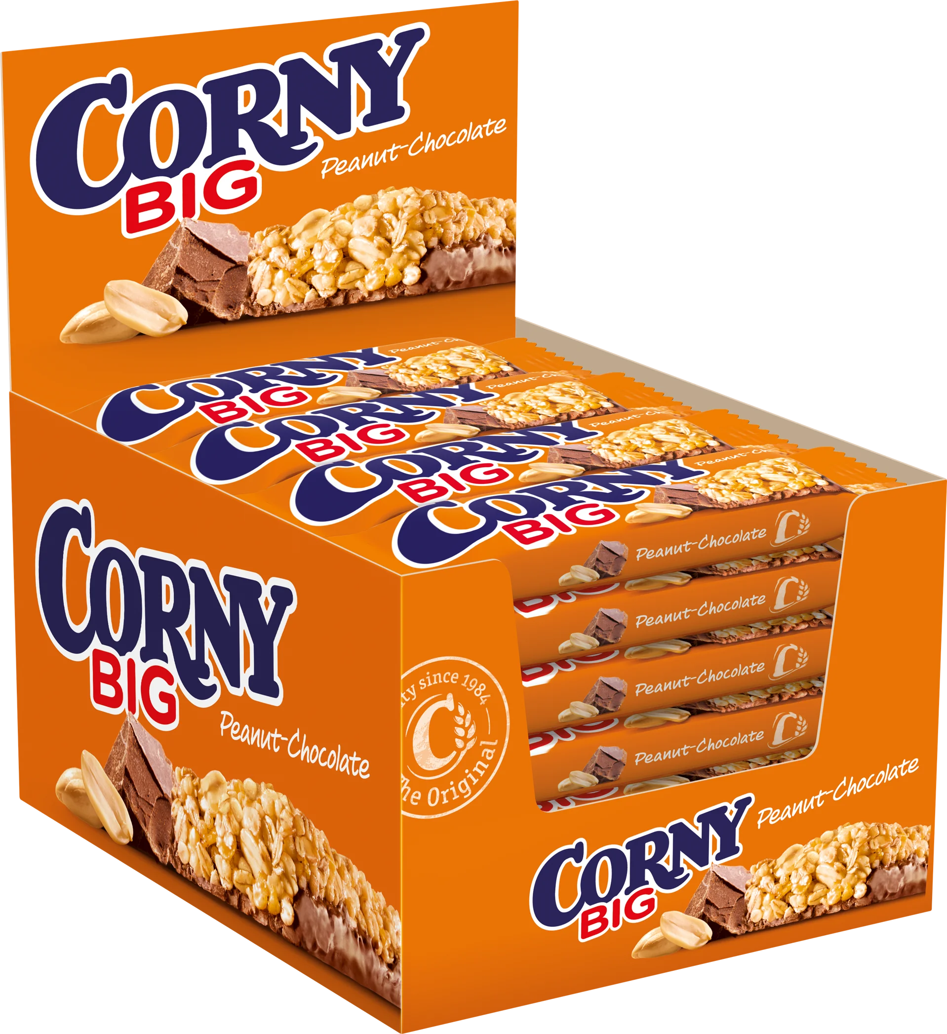 Злаковый батончик Corny Big с арахисом и молочным шоколадом 50г|Закуски| |
