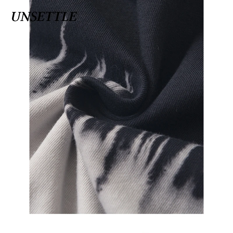 UNSETTLE 2020SS Harajuku Мужская/Женская Мужская футболка с рисунком черепа уличная одежда