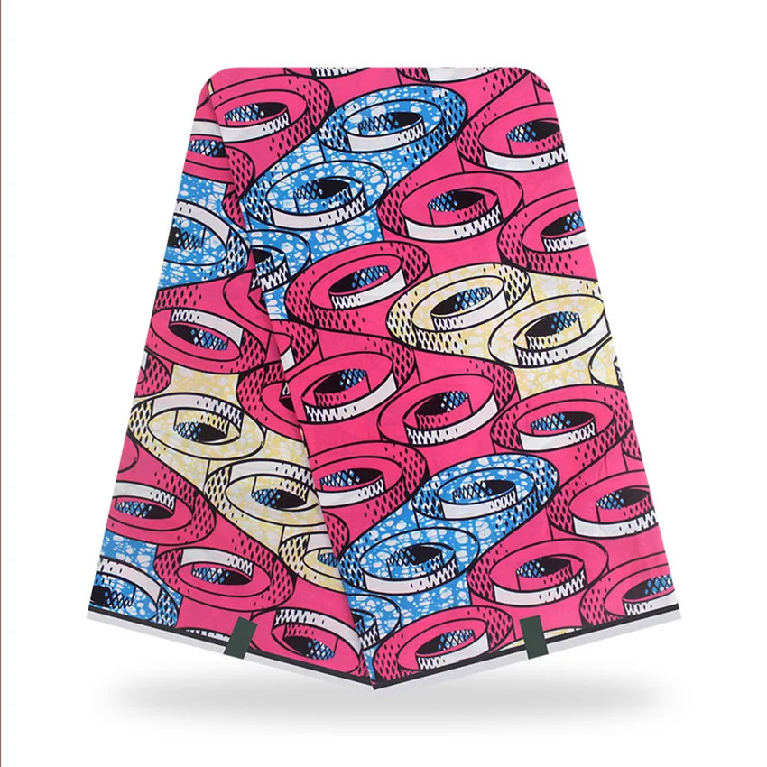 Африканский вощеная ткань печати Анкара 2021 последняя африканская кружевная с