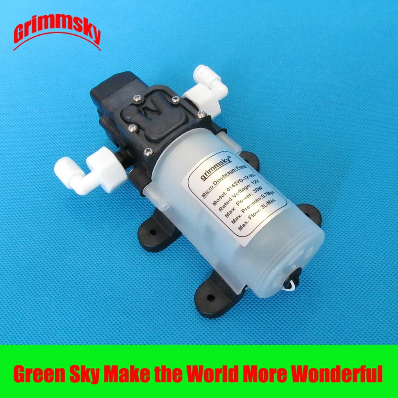 

3L/Min 30W water purifier water filter system pressurized 12 volt diaphragm pump