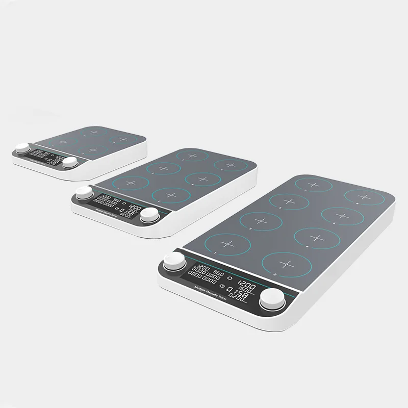 

Electric Hot Plate and Magnetic Stirrer 6 Position Electromagnetic Stirrer with LCD Display