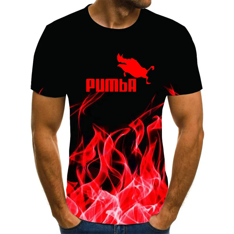 

Summer 2020 new men's 3D short sleeve T-shirt casual sports T-shirt punk anime brother men's 3DT shirt men's clothing