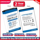 Для SONY NP-BX1 Npbx1 Np Bx1 Батарея для Sony FDR-X3000R RX100 RX100 M7 M6 AS300 HX400 HX60 WX350 AS300V HDR-AS300R FDR-X3000