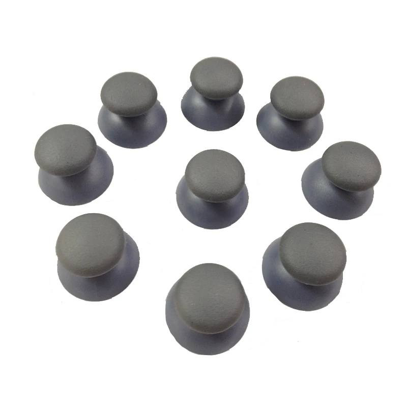 OSTENT 6pcs/set 3D Analog Thumb Stick Cap Replacement Repair for Sony PS2 PS3 Controller Joystick Thumbstick Mushroom Caps