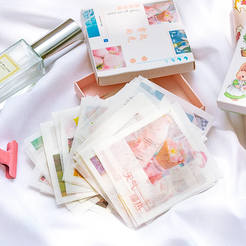 50 листов/лот милый КИТ Медузы каваи стикер украшения наклейки для скрапбукинга