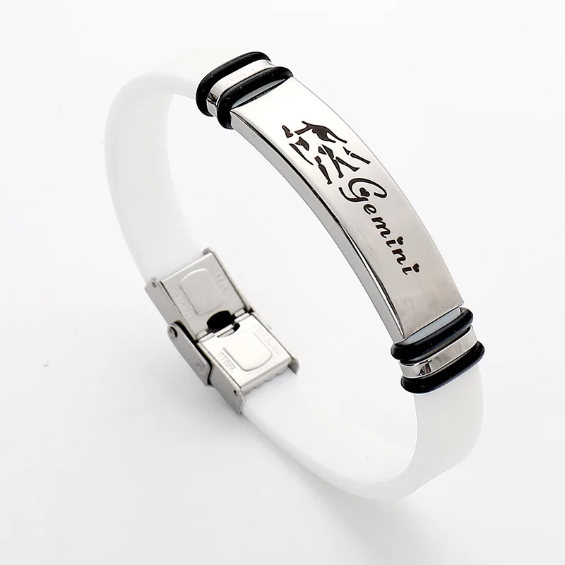 

YUNAO Jewelry New Twelve Constellation Couple Bracelet Men's and Women's Bracelet Personality Versatile Daily Hand Jewelry
