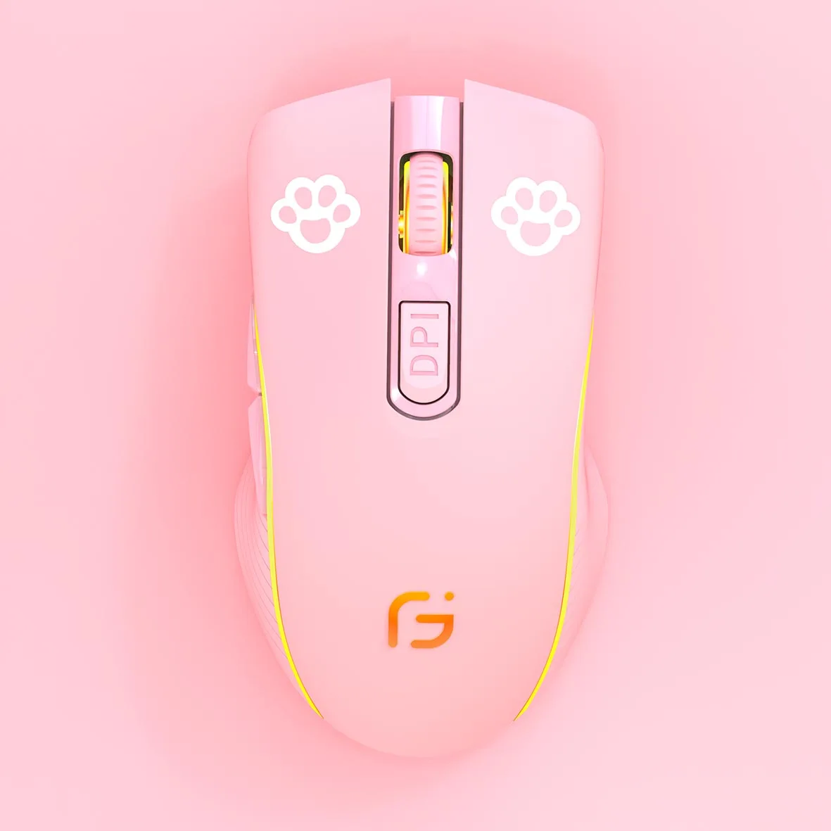 Двухдиапазонная Беспроводная Bluetooth мышь 2 4G RGB светильник Кая Удобная форма с USB