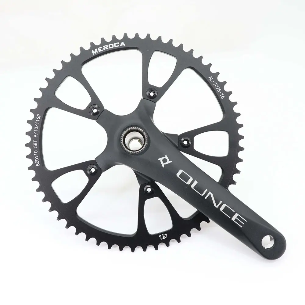 Snail Chainring Round 110 BCD for force red rival s350 s900 40 42 44T Tooth Road Bike for sram cx gravel q Meroca 50 52 54 56 58 images - 6