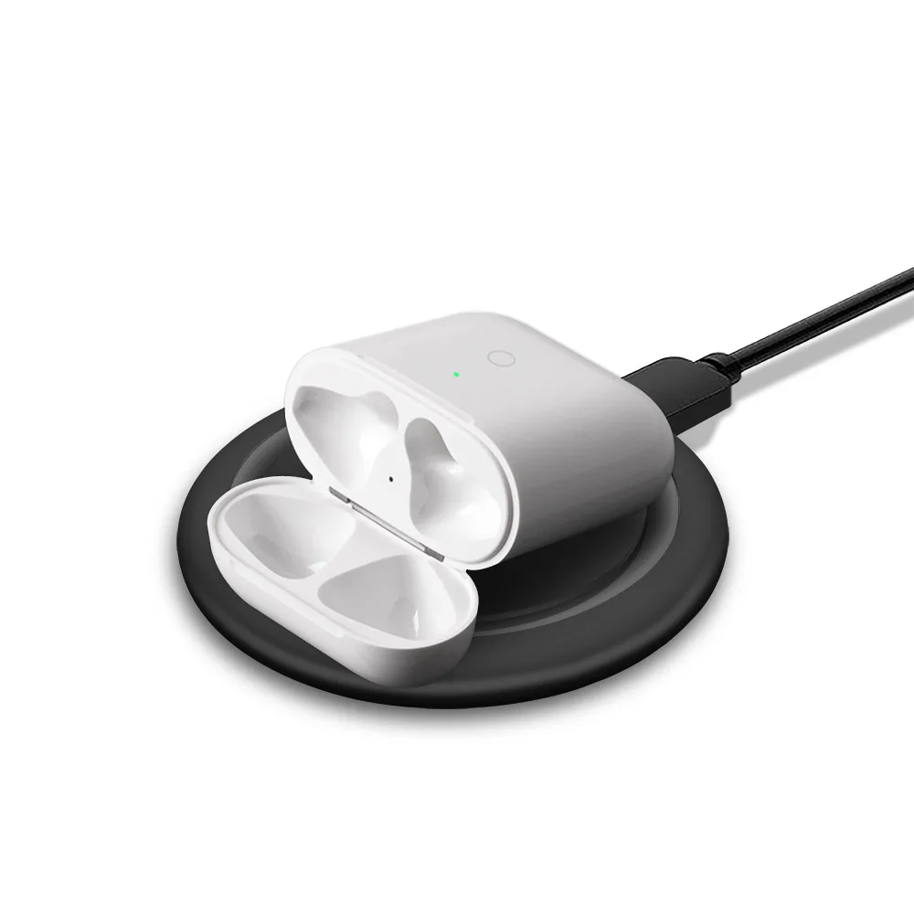 FDGAO bluetooth гарнитура Беспроводная зарядная док станция для Apple Airpods 2 Чехол Pro