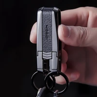 jobon luxury belt car keychain for men women key ring holder durable key chain jewelry accessories best xmas gift for friends