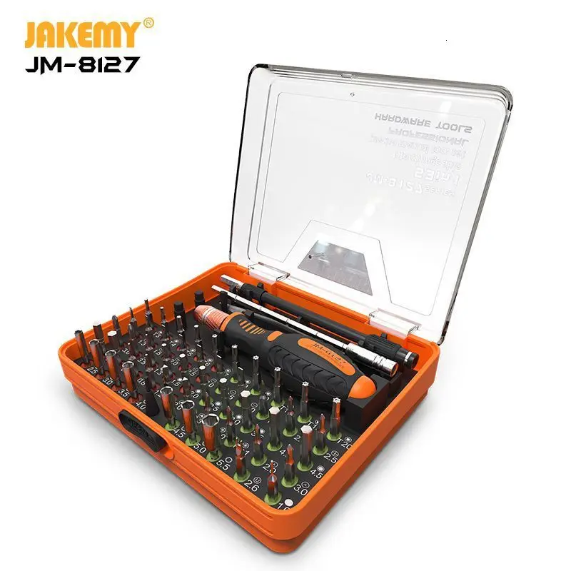 JAKEMY 8127 53 в 1 профессиональный мини-набор отверток DIY Набор инструментов для ремонта мобильных телефонов ноутбуков электронные продукты