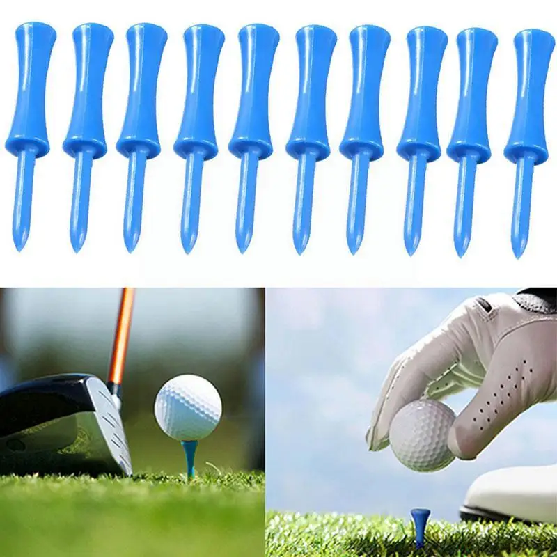 

Golf Resistance Spike Plastic Height Control Blue Golf Club Tees Outdoor Tees Practice Training Sports Tool Golf Z4E5