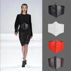 Женский корсет для похудения JIFANPAUL, широкий пояс из искусственной кожи, дизайнерский Готический пояс, 2021