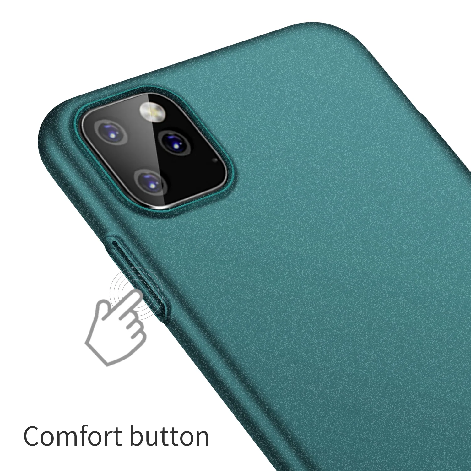 Для Apple iPhone 11 Pro MAX чехол ультратонкий минималистичный тонкий защитный для