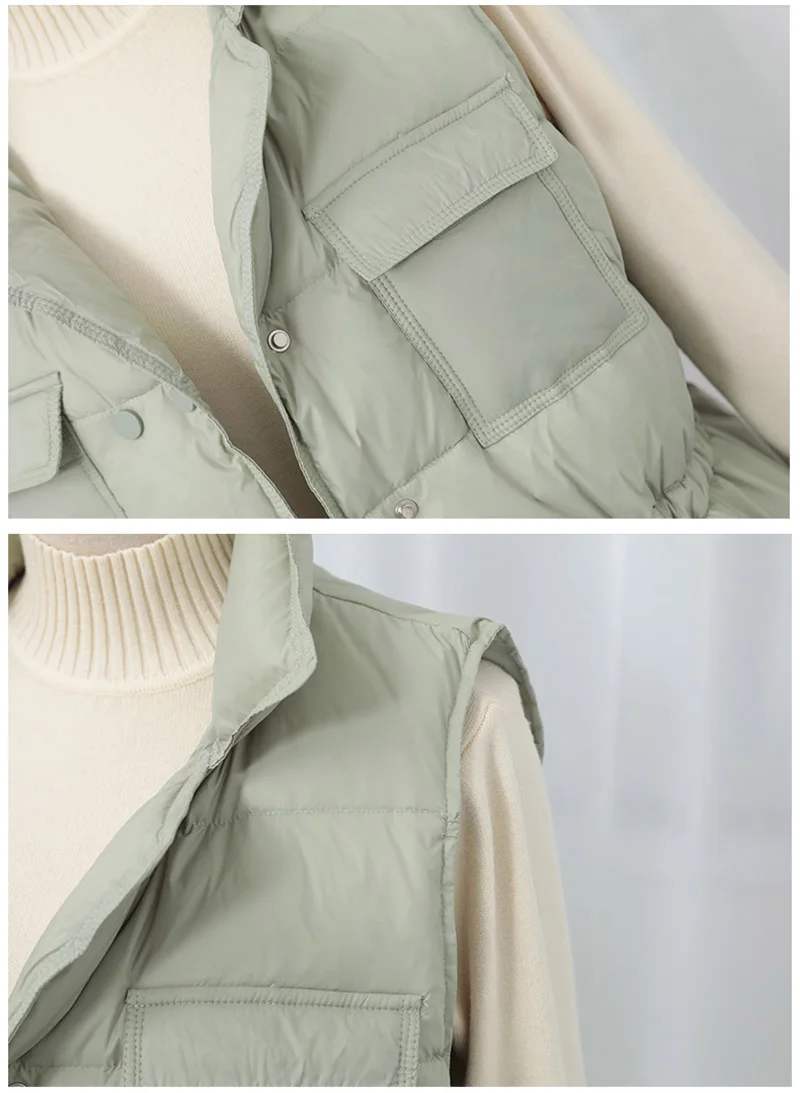 Пуховик женский осенне-зимний на утином пуху | Женская одежда