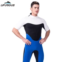 lifurious sports free diving wetsuit neoprene short for men swimsuit swimwear beach clothes breathable soft patchwork wetsuits
