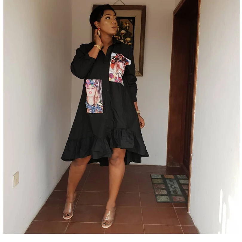 Африканские платья для женщин Дашики африканская одежда Riche размера плюс