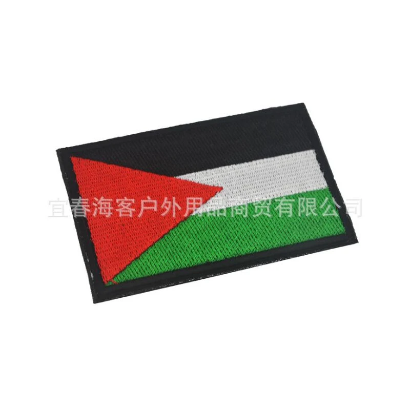 Нашивка с 3D вышивкой Монголия Грузия Иордания Ливан палестинский флаг значок